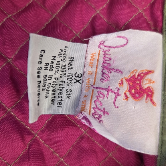 Quaker Quilted Jacket Silhouettes Plus Size Paris Cropped Pantss J Crew Necklace - Picture 9 of 16